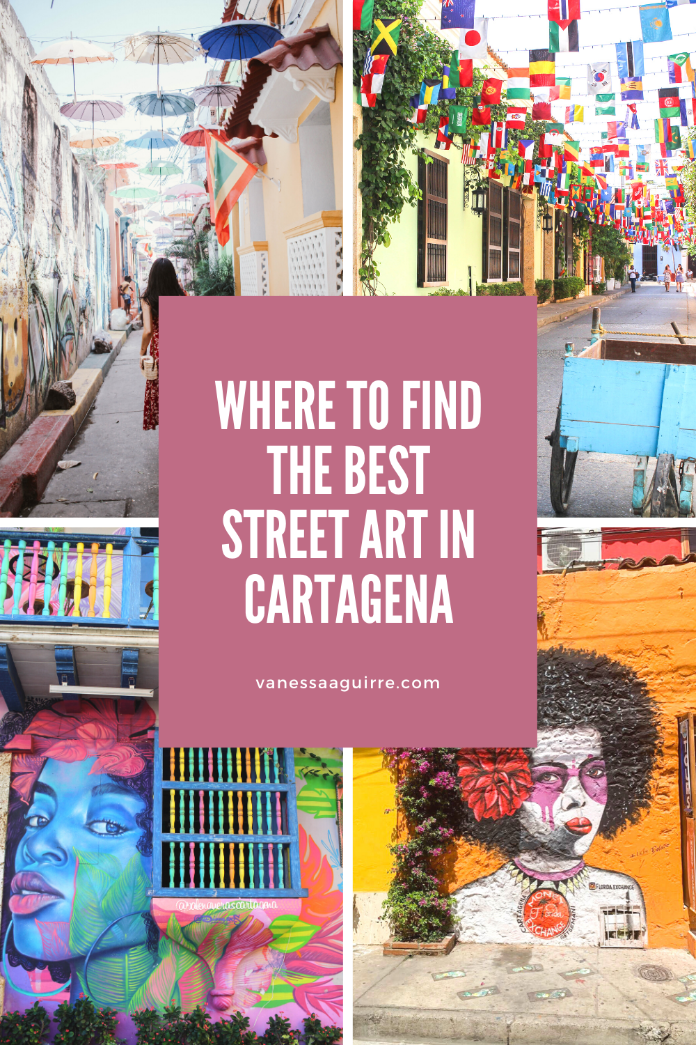 Where to find the best street art in cartagena
