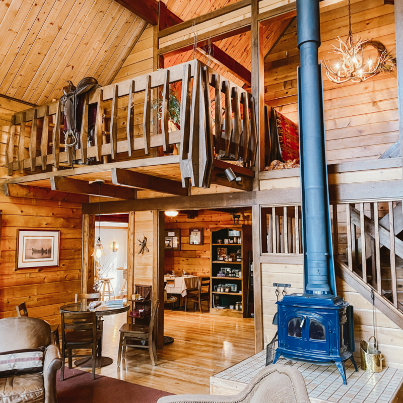 Staying at Good Medicine Lodge  – A Cozy Bed & Breakfast in Whitefish, Montana